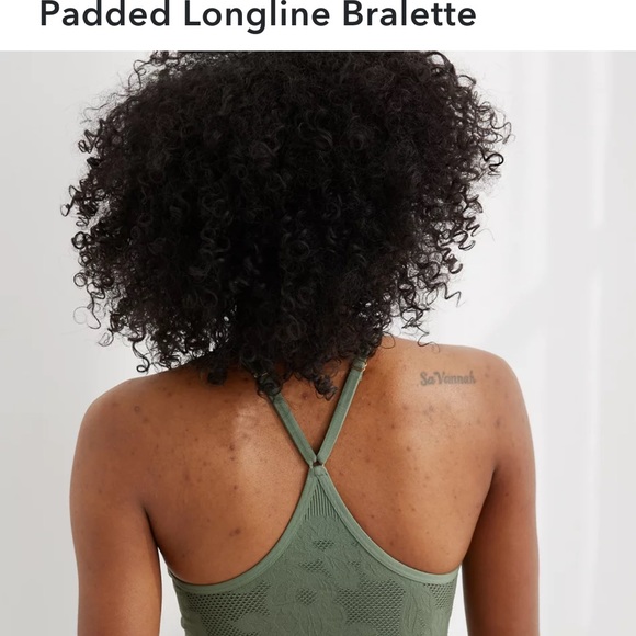☘️Aerie padded longline bralette - Picture 3 of 6